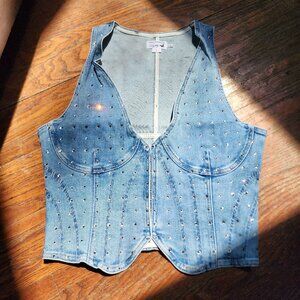Good American Dolly Vest Large